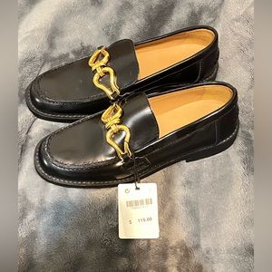 Loafers zara genuine leather